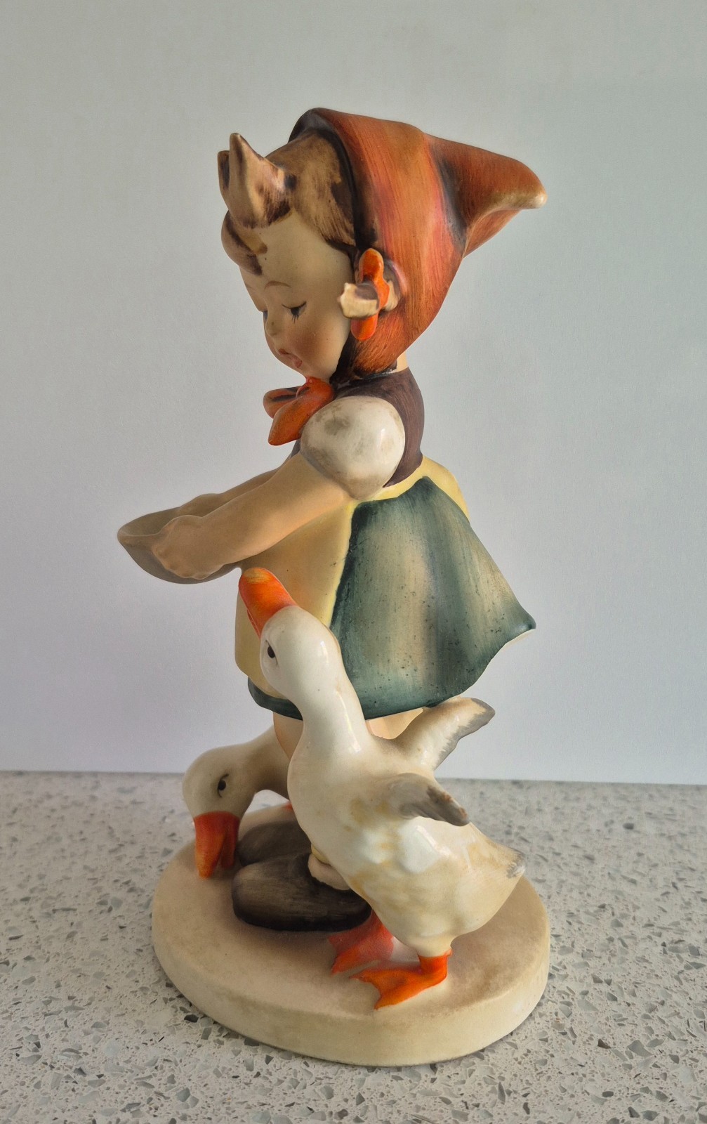 Goebel Hummel Figurine 1950’s TMK-2 Full Bee “Be Patient” 6 1/2″