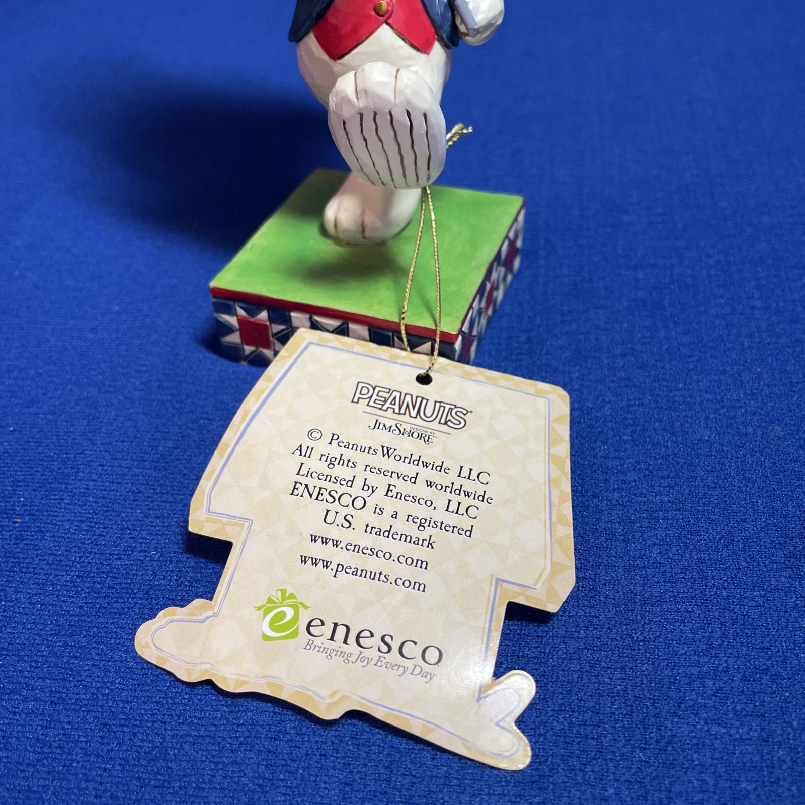 Jim Shore Snoopy Figurine 6011949 4th July Collectibles