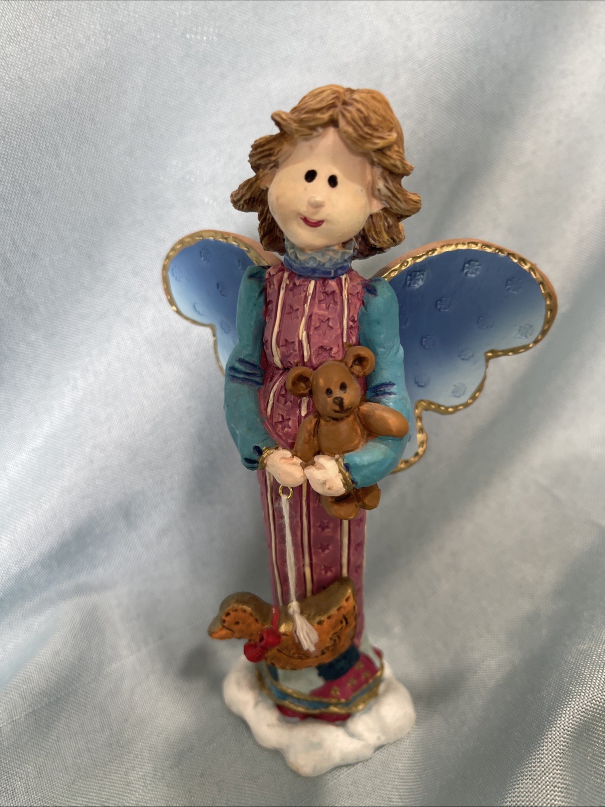 Russ Berrie Heavensent Angel 6″ Figurine #13825 Vintage