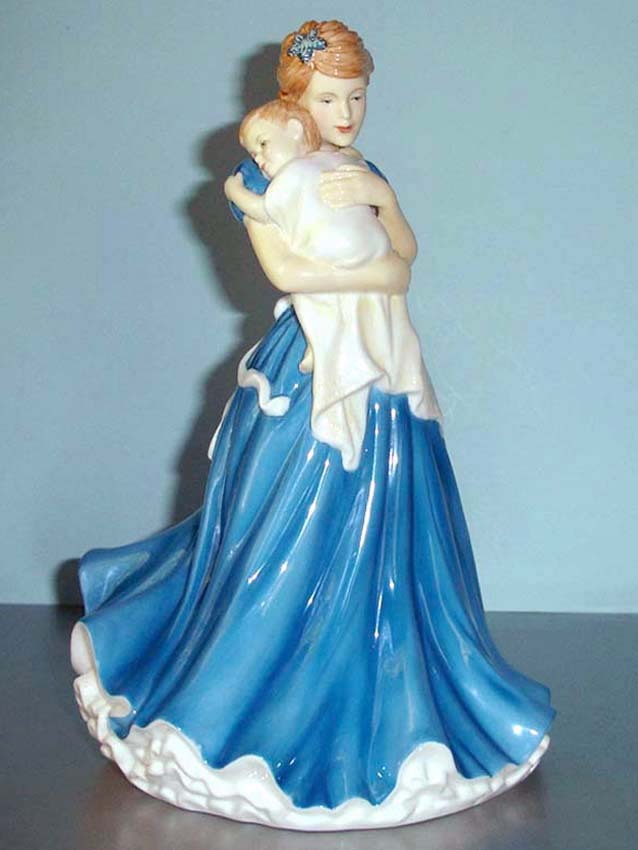 Royal Doulton Mother’s Love Pretty Ladies Figure Mom/Baby Hand Signed HN5431 New