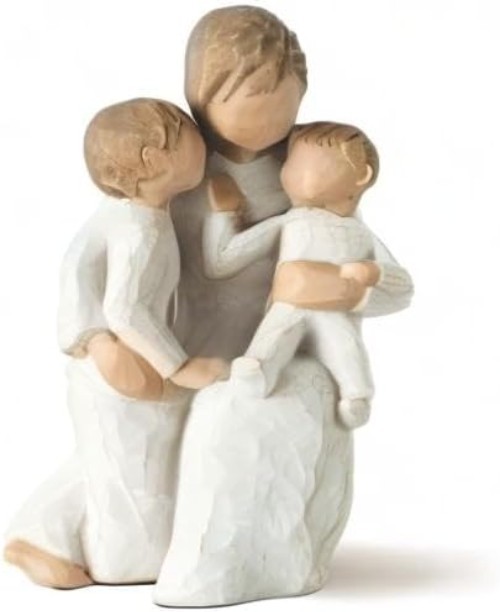 Loving Parent and Child Figure