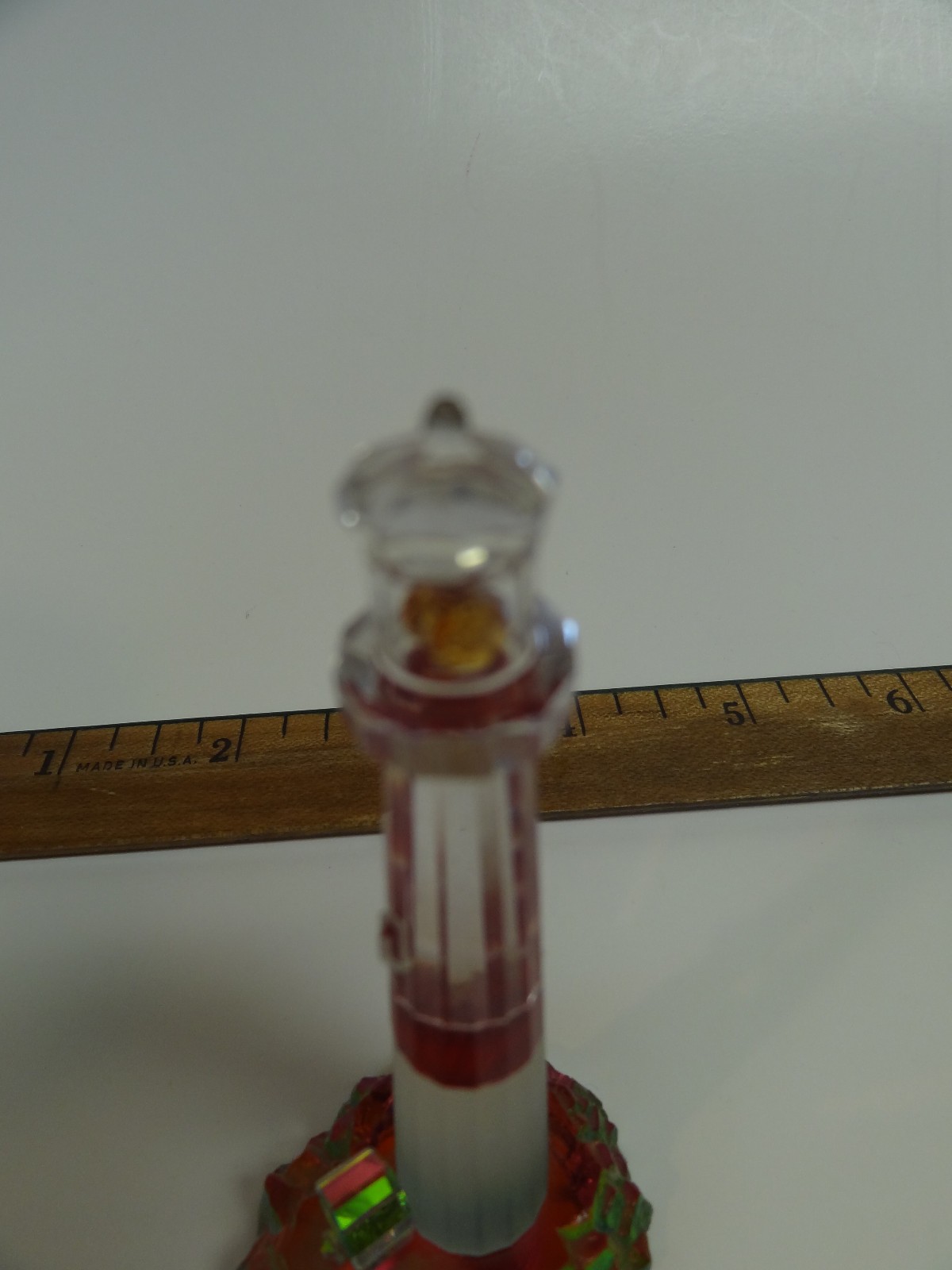 Crystal World Multicolored Crystal “Bernegat Lighthouse” Long Beach Island