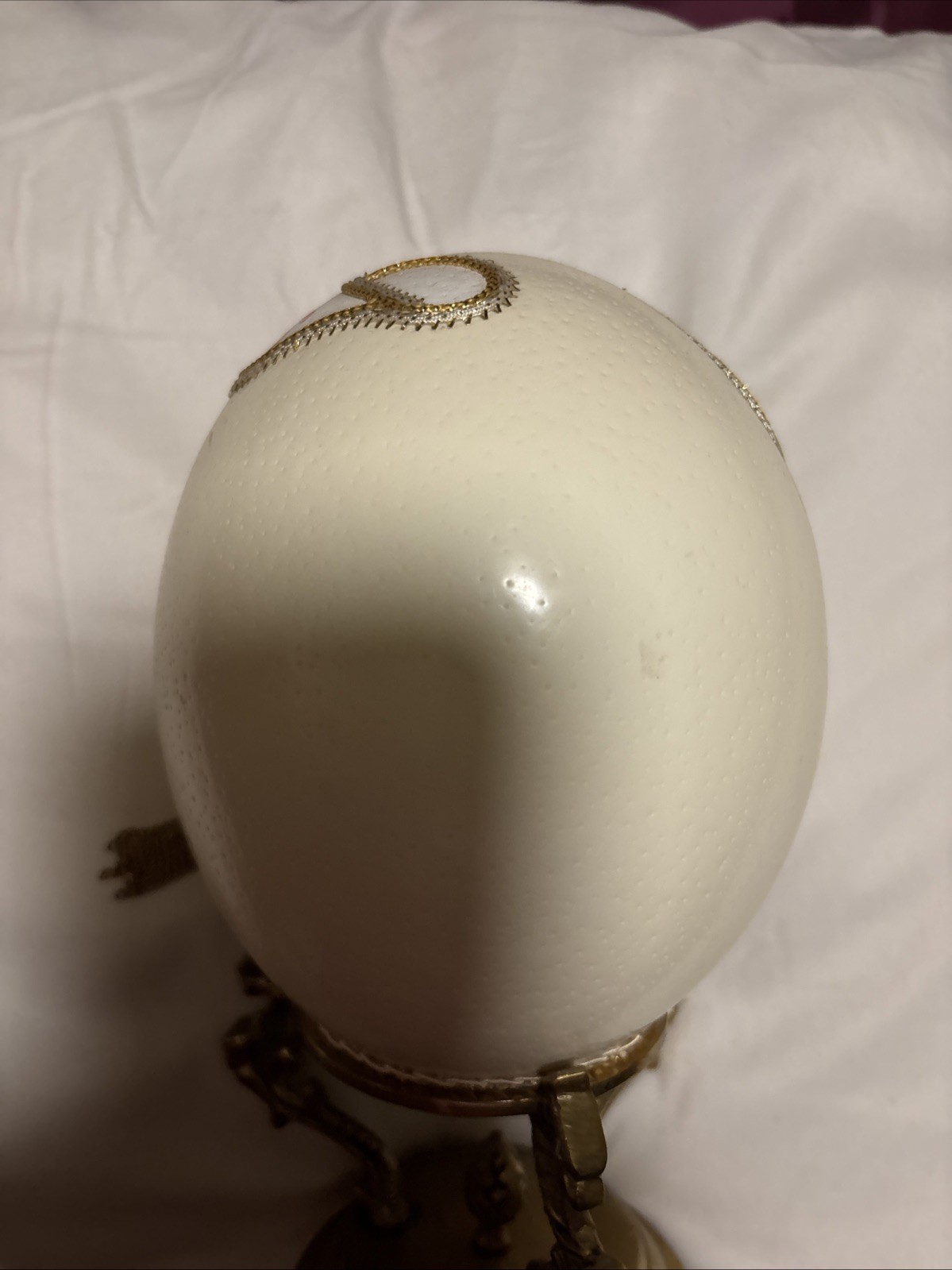 Ostrich Eggs Egg Tray Base Pedestal Stand for Sculpture