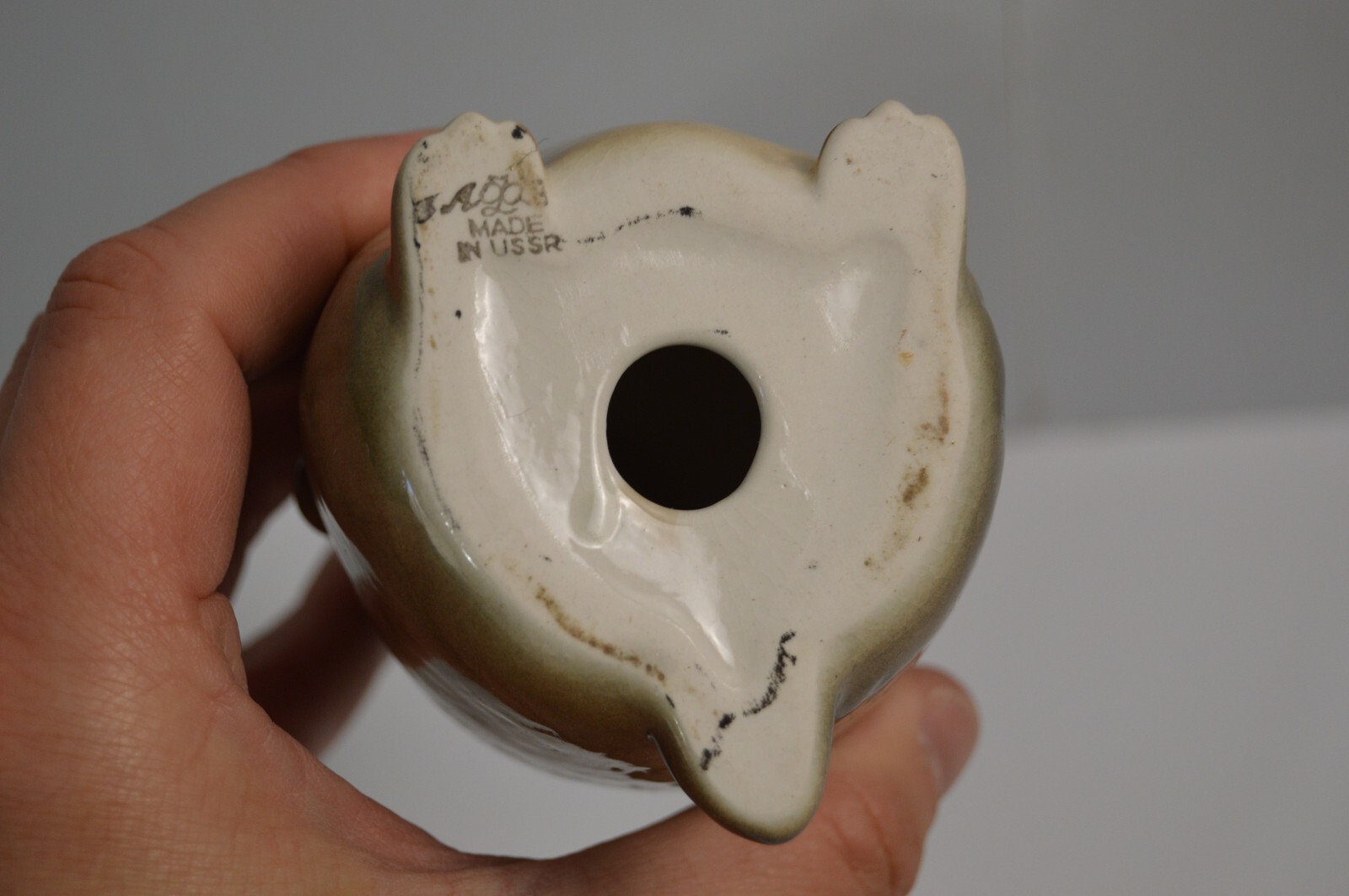 Vintage Lomonosov Penguin Marked RUSSIA Collectible Pottery Porcelain