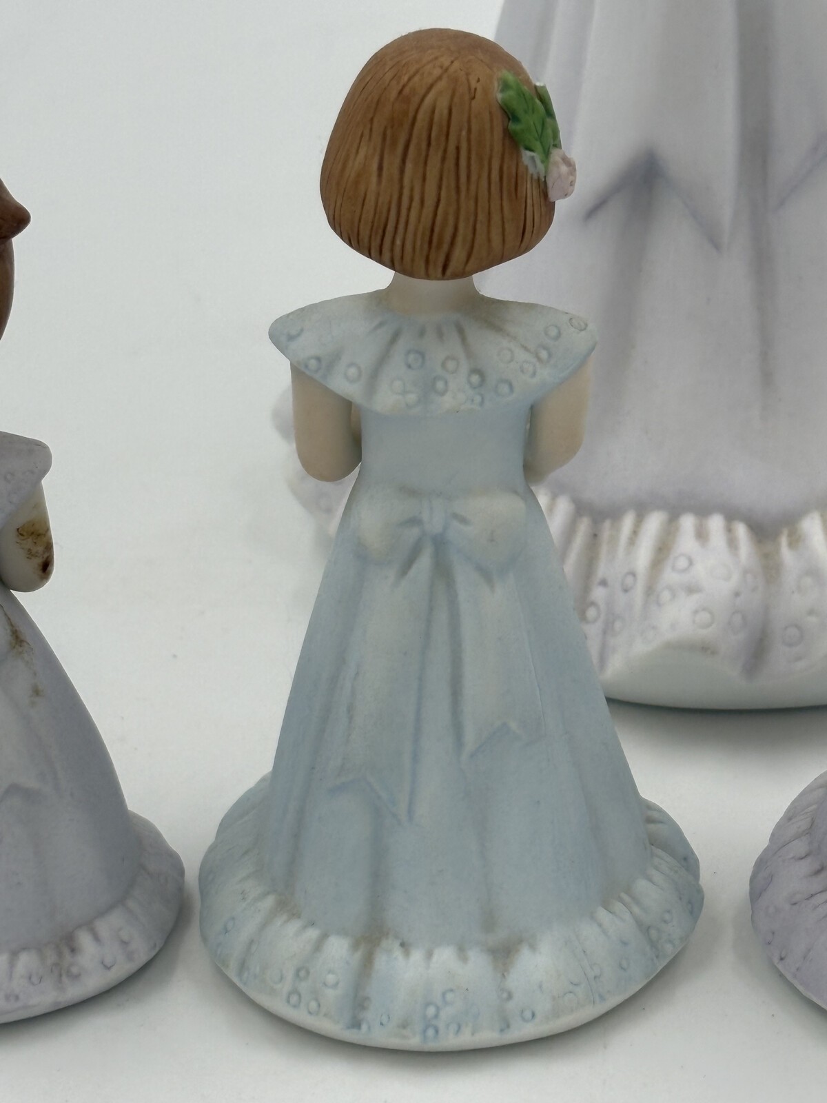 Enesco Growing Up Birthday Girls Figurines Lot Ages 1 4 6 8 10 16