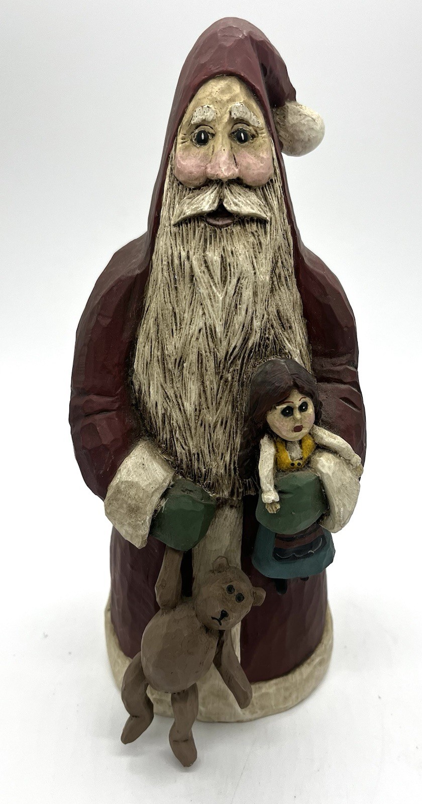 Vintage Boyds Bears Ken Walker Kennebunk Old World Santa Carvers Choice 1E