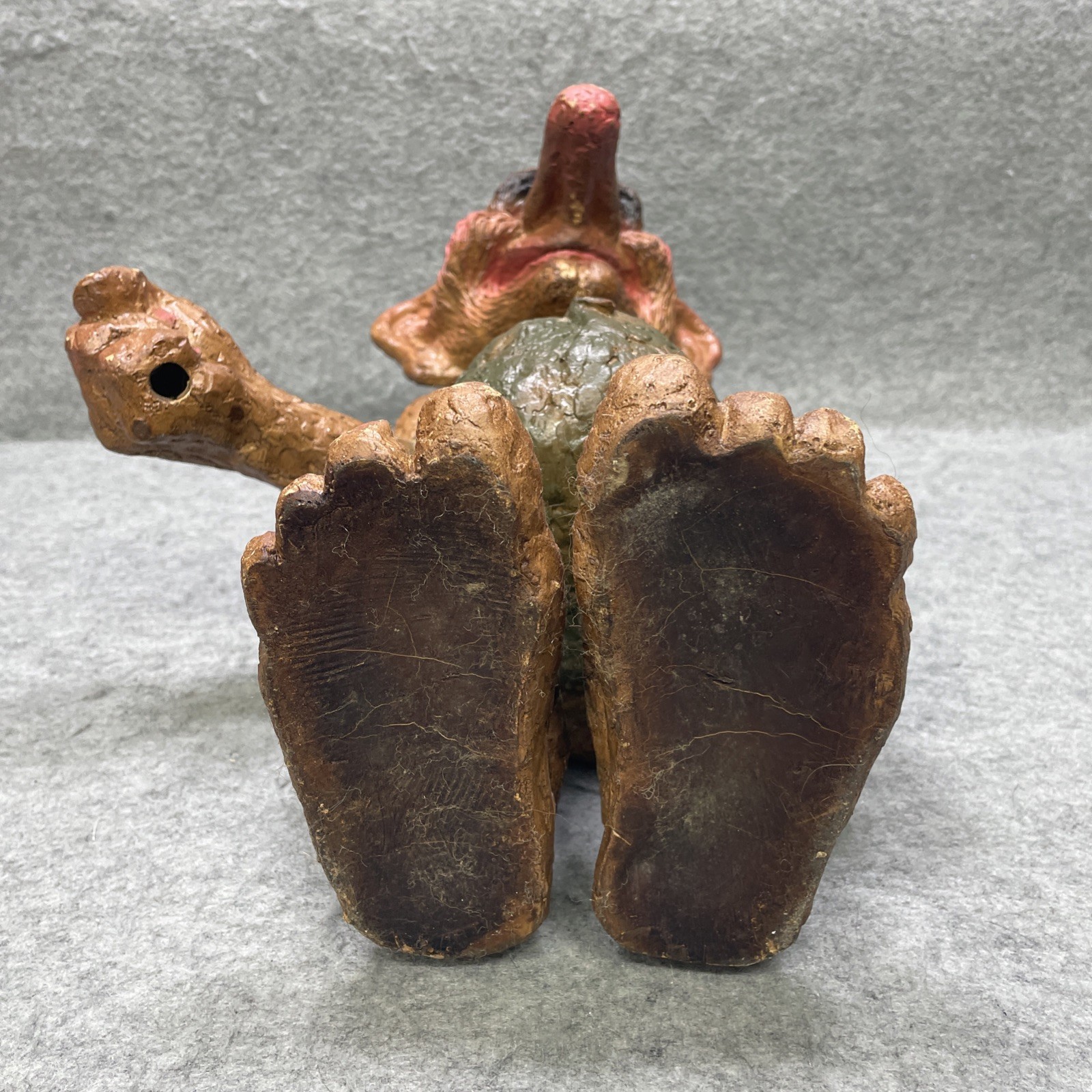 Vtg Norwegian Troll Figure w/Tail 16.75” Folk Art Good Luck Whimsy Protection