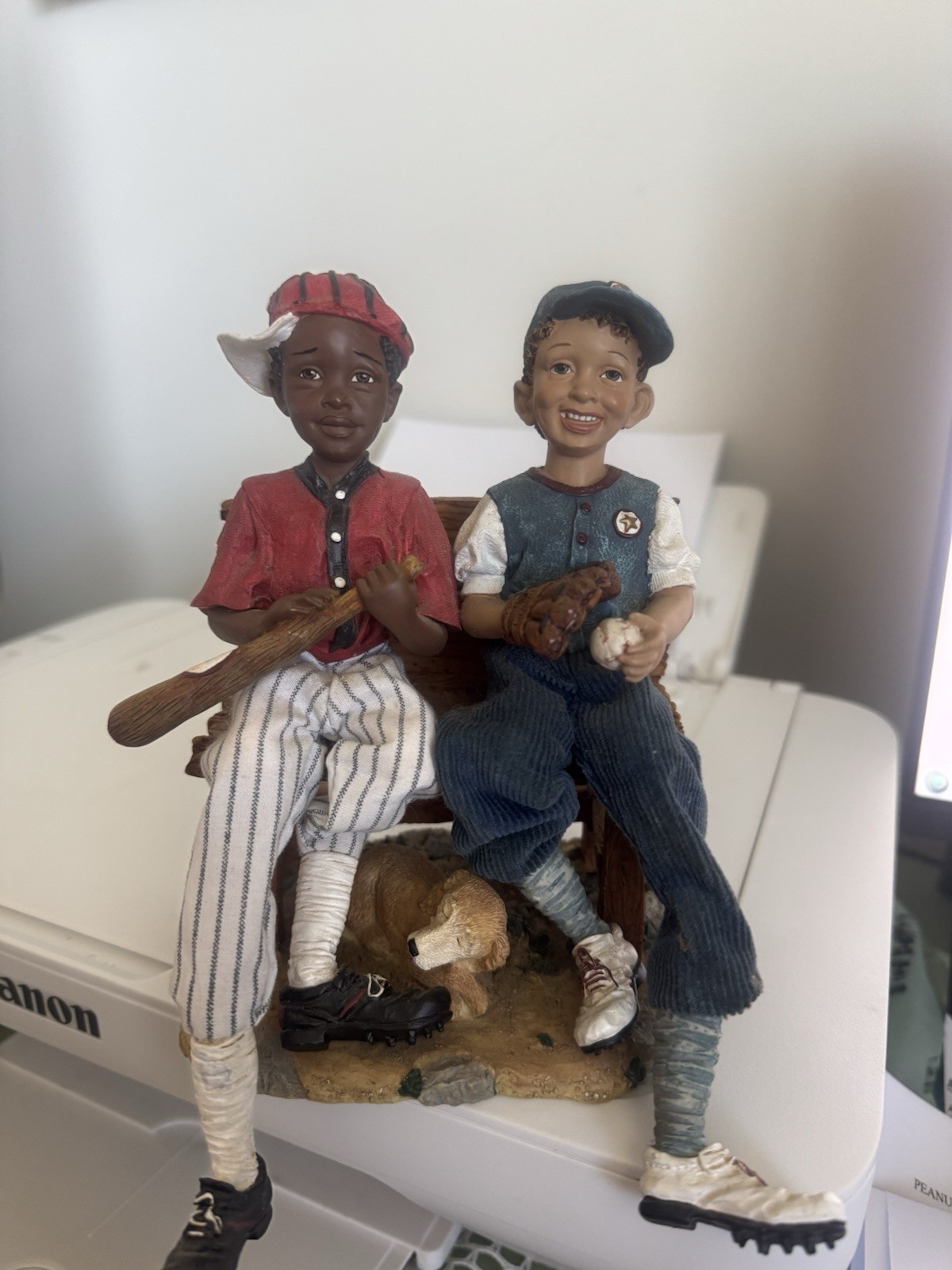 Daddy’s Figurines & Keepsakes The Country Fair Baseball BUSTER & BUTCH 1999