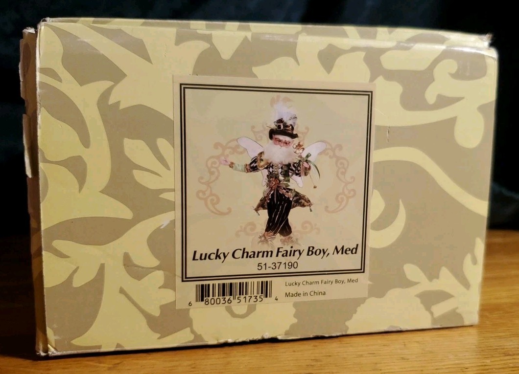 Mark Roberts Lucky Charm Fairy Boy~ Medium ~16.5″