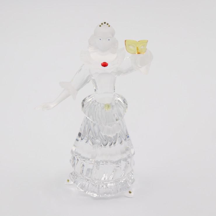 SWAROVSKI Figurine: Columbine Masquerade 242032 W11×H17×D8cm