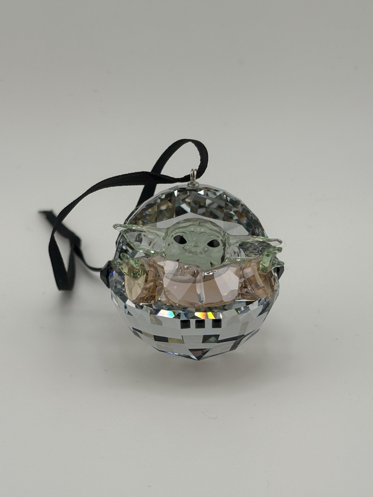 Swarovski Disney Star Wars The Mandalorian Grogu Baby Yoda Ornament