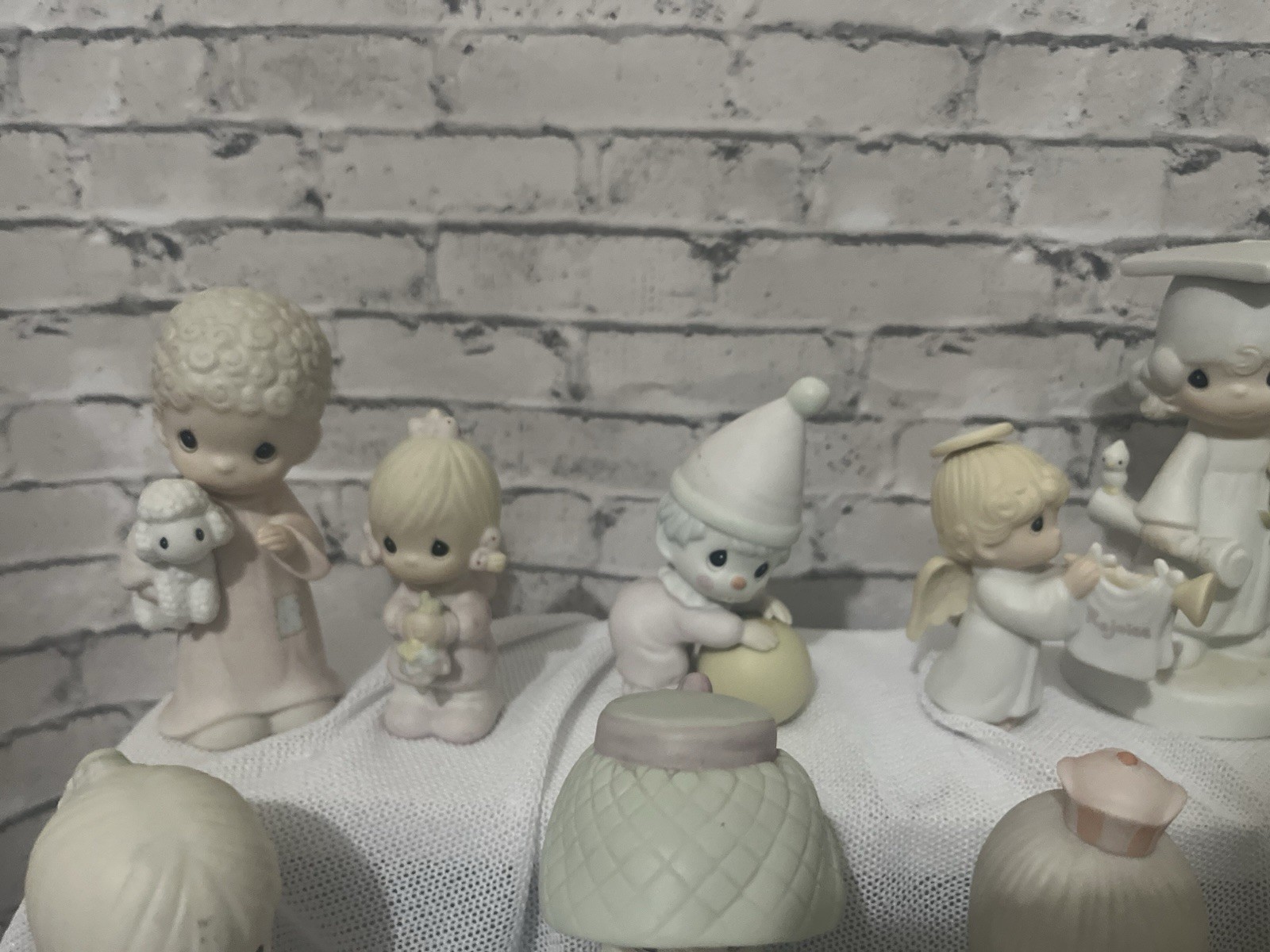 Precious Moments Porcelain Figurine 1970’s -2000’s Lot of 50