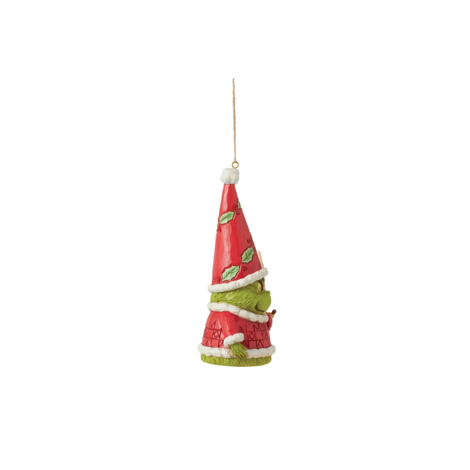 Jim Shore GRINCH GNOME WITH MAX ORNAMENT 6015228 BRAND NEW