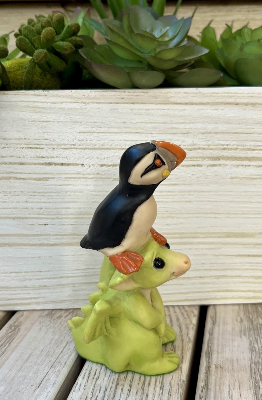 Whimsical World of Pocket Dragons “He Ain’t Heavy He’s My Puffin” 90’s