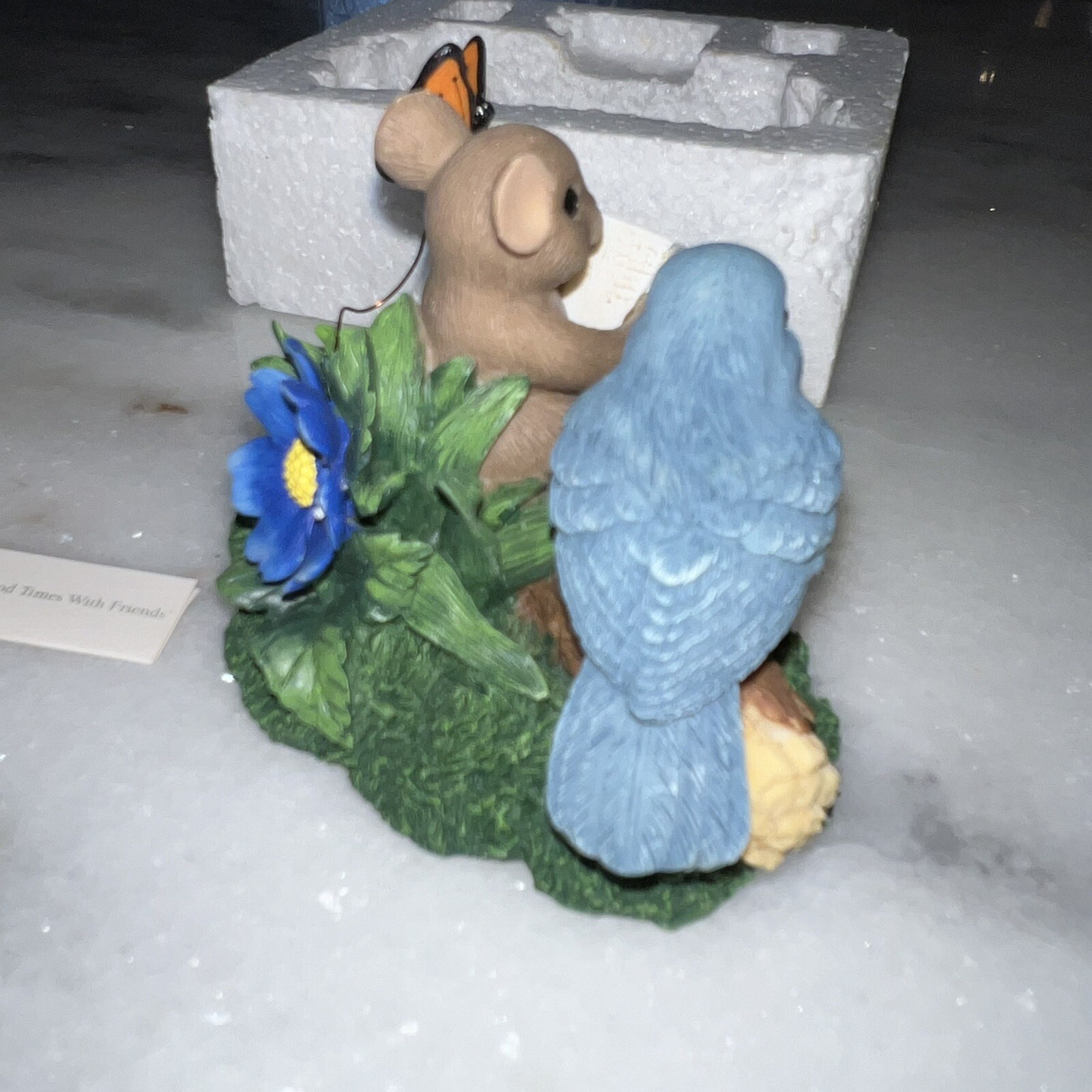 Charming Tails Fitz & Floyd ‘Sharing Good Time With Friends’ Item: 88/132-In Box