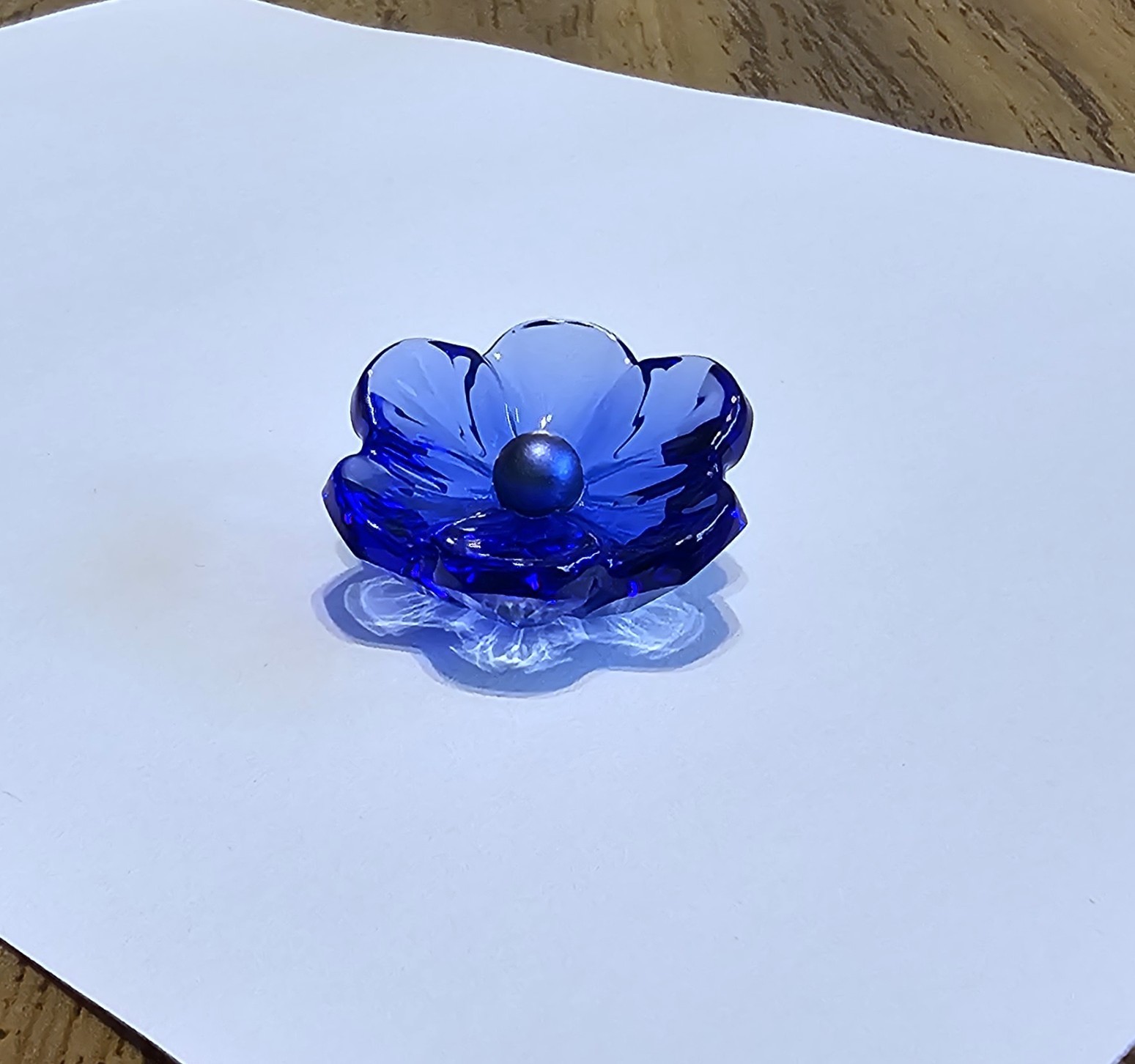 🌸Swarovski Crystal MINI 2026 SCS Gift, Idyllia Blue Anemone Flower Figurine NIB