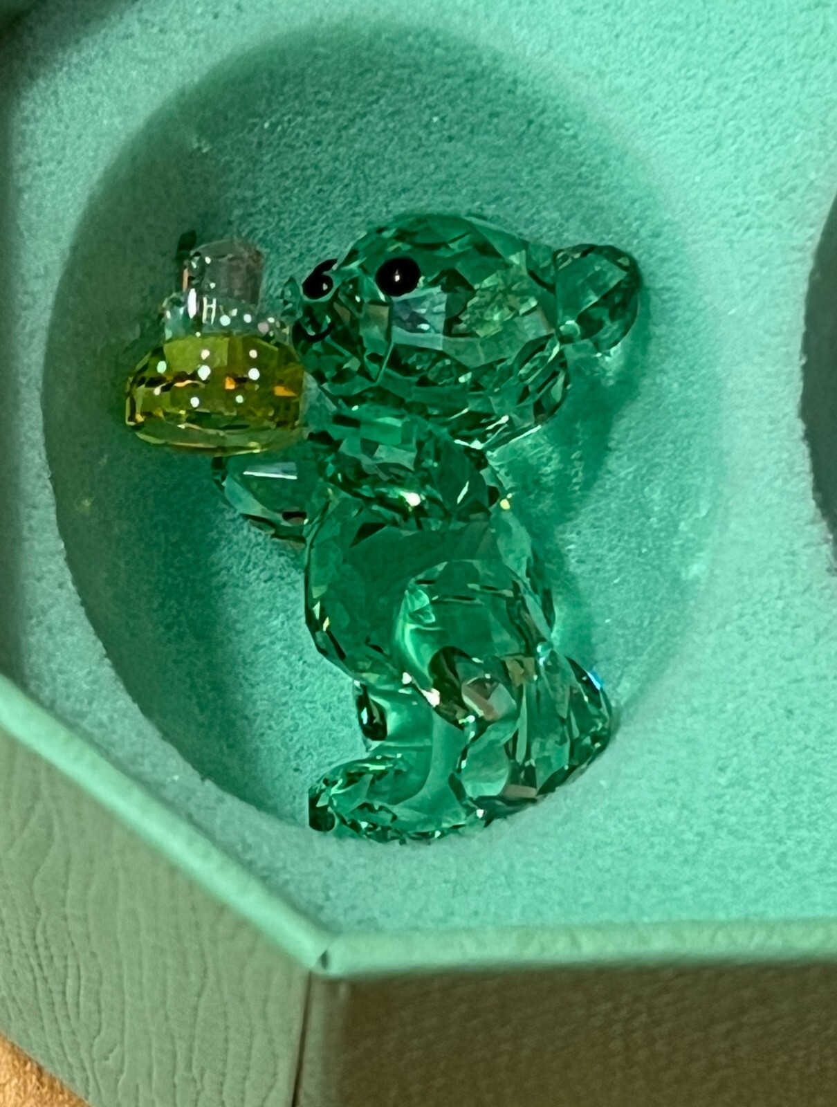NEW Swarovski Crystal 30th Anniversary Kris Bear Birthday Bears Figurine 5639858
