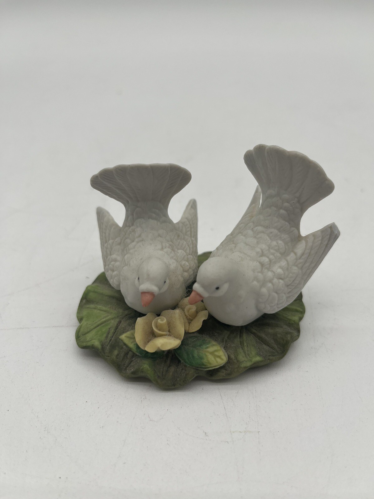 Porcelain Dove Figurines Set Of 3 Guisepe Armani ,lefton,Jonathan Byron