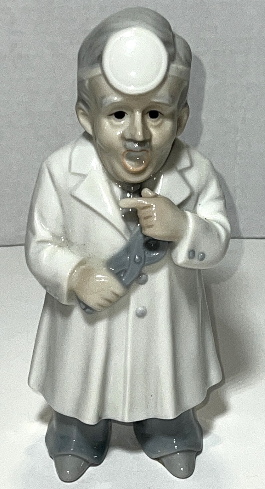 House of Global Art Harvey Knox Dentist/Physician/Doctor Porcelain Figurine VTG