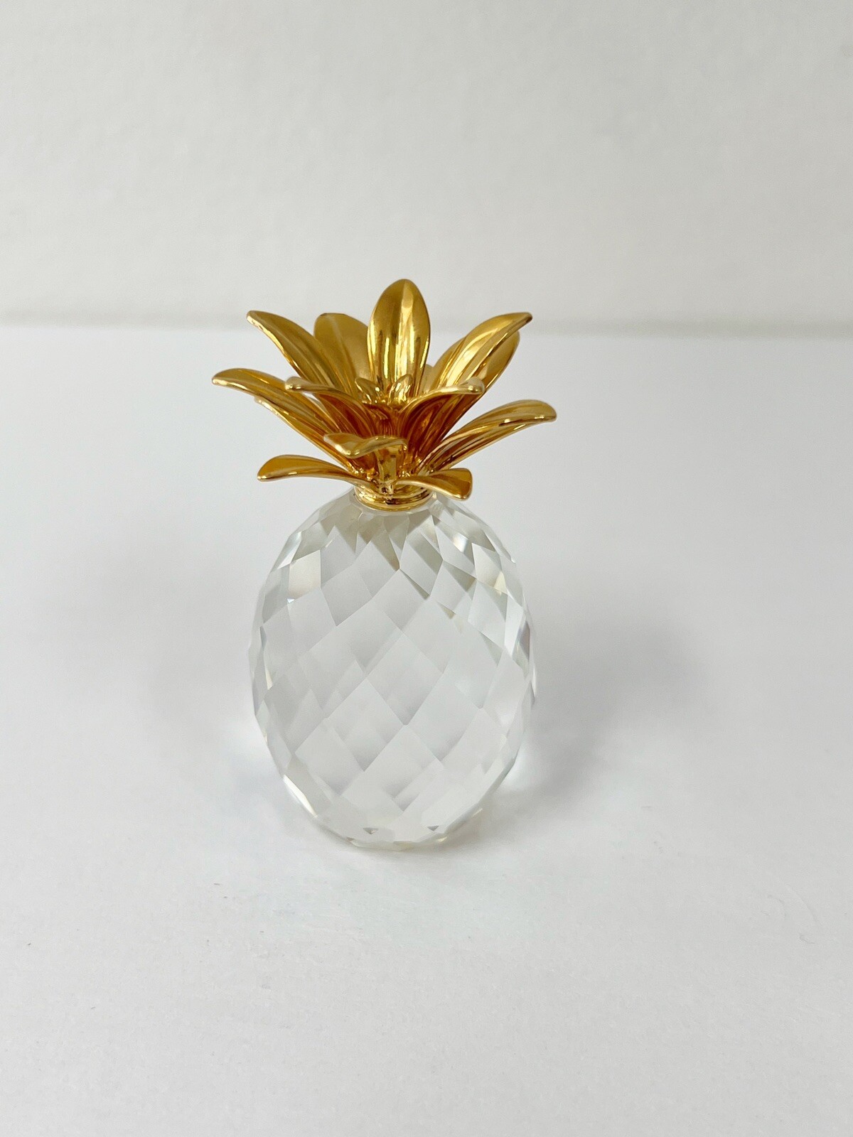Pineapple Swarovski Crystal Small Sparkling Fruit Collection 2 1/4″
