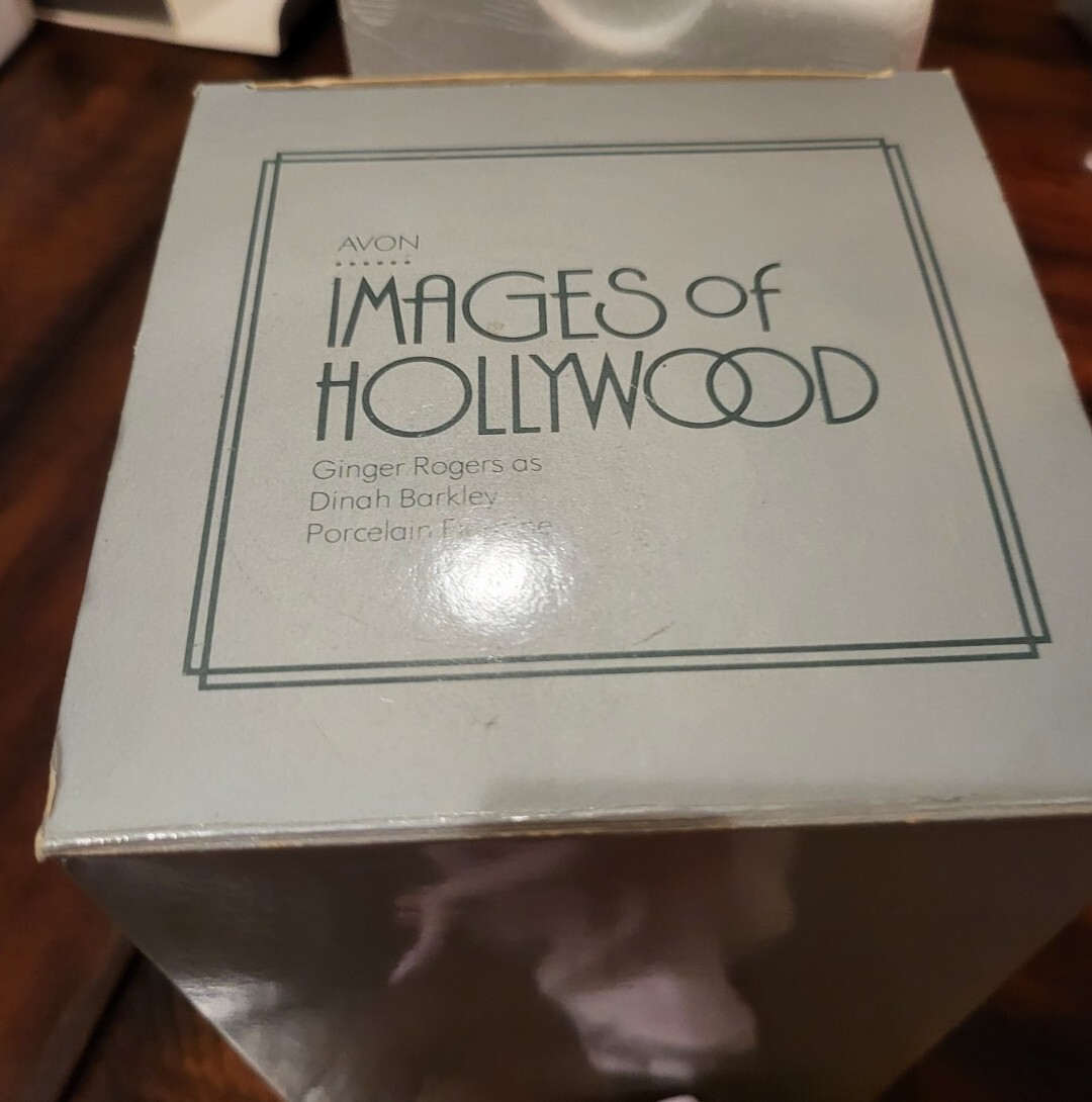 NEW Vintage 1984 Avon Images of Hollywood – Ginger Rogers as Dinah Barkley