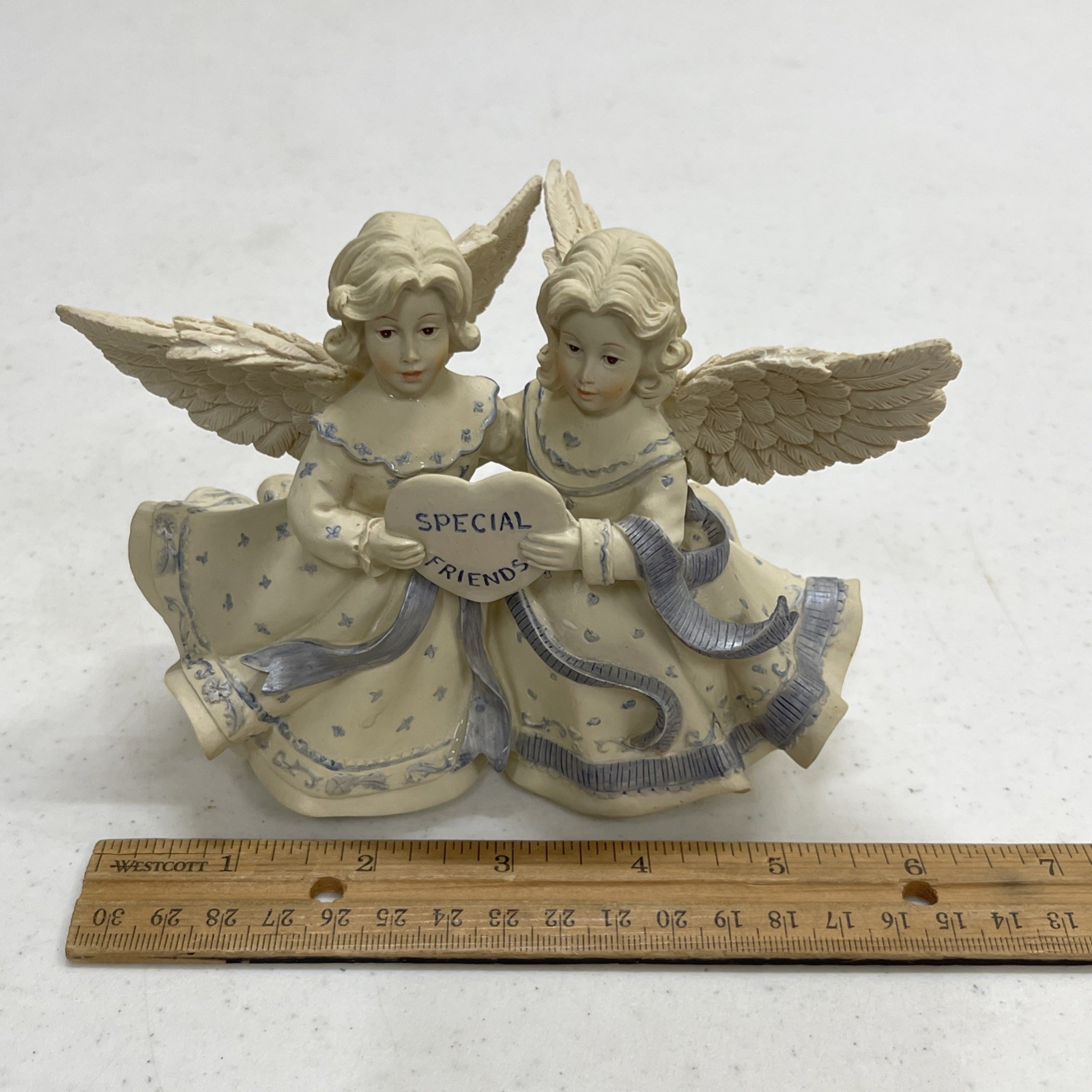 Sarah’s Angels Carol & Lina Special Friend Figurine #30416 Handmade Angel
