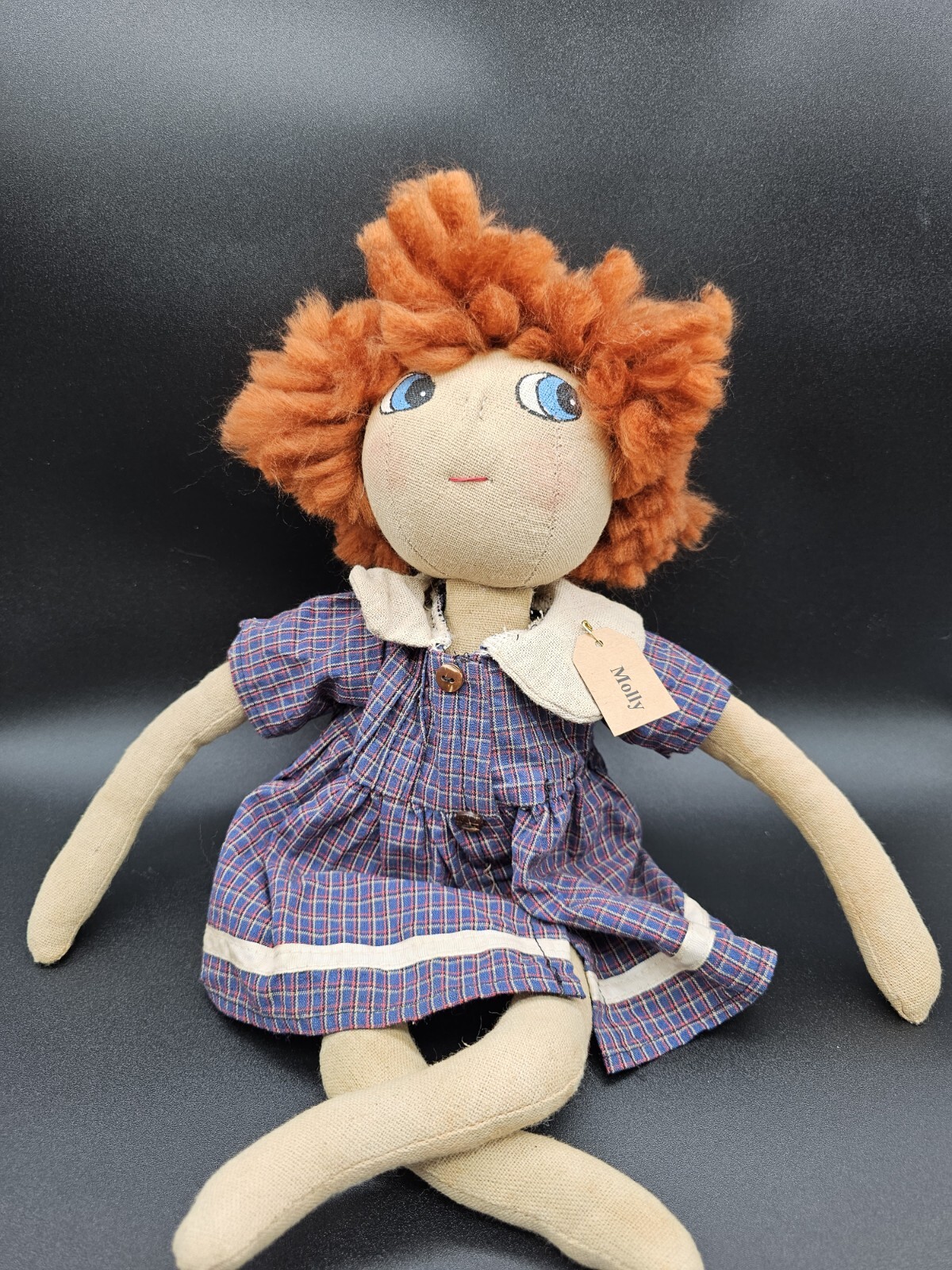 Hearthside Collection Handmade Doll Molly Redhead Country Cottage Core