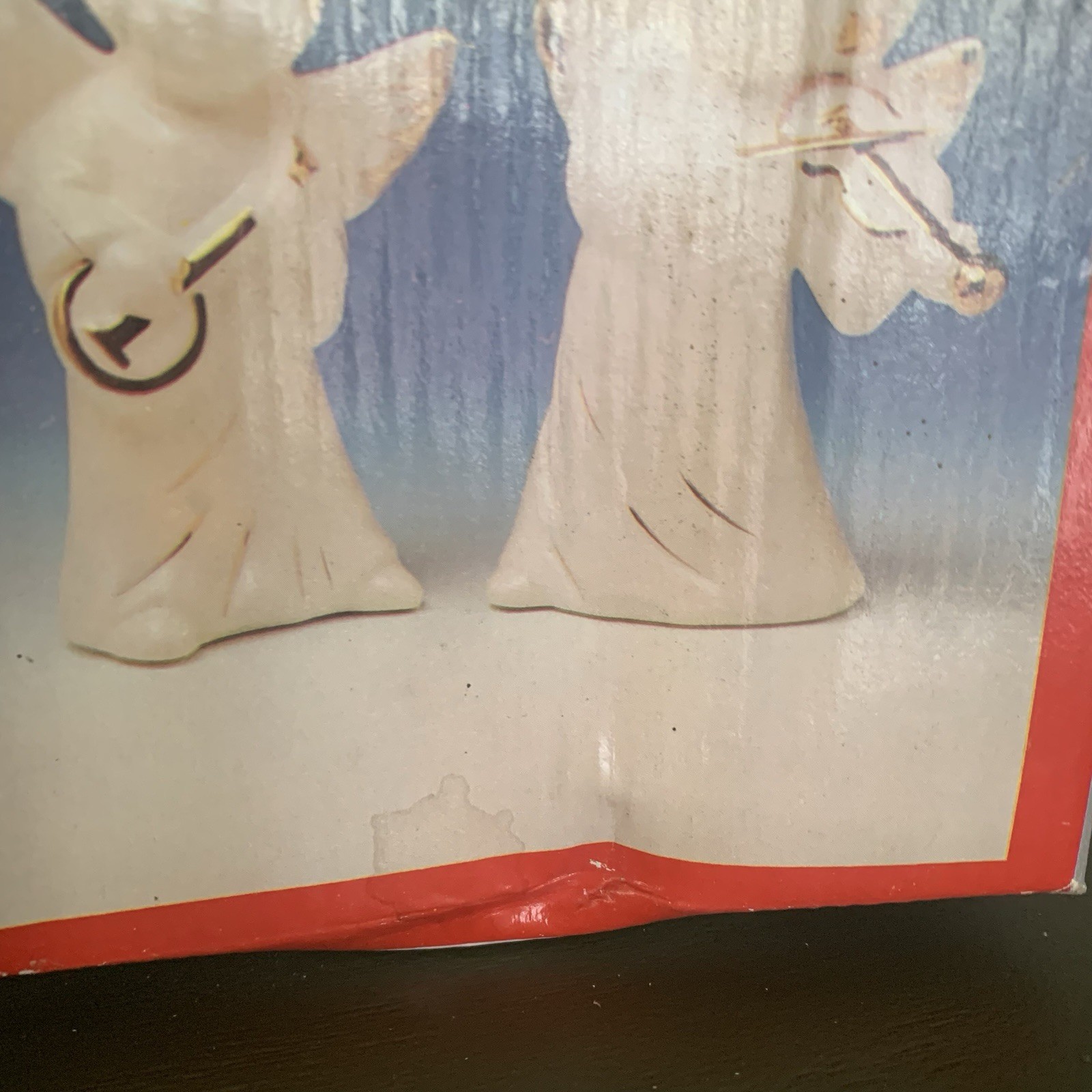 Artmark Angel Playing Music Vintage Ceramic Figurines