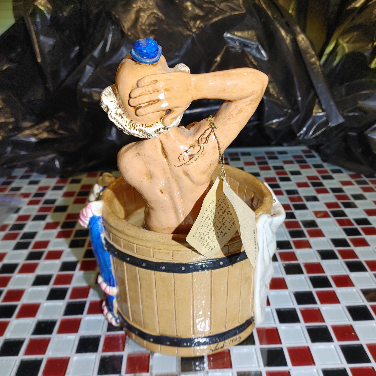 JUDI’S PASTIME Collectibles 1985 Clown Bath Time