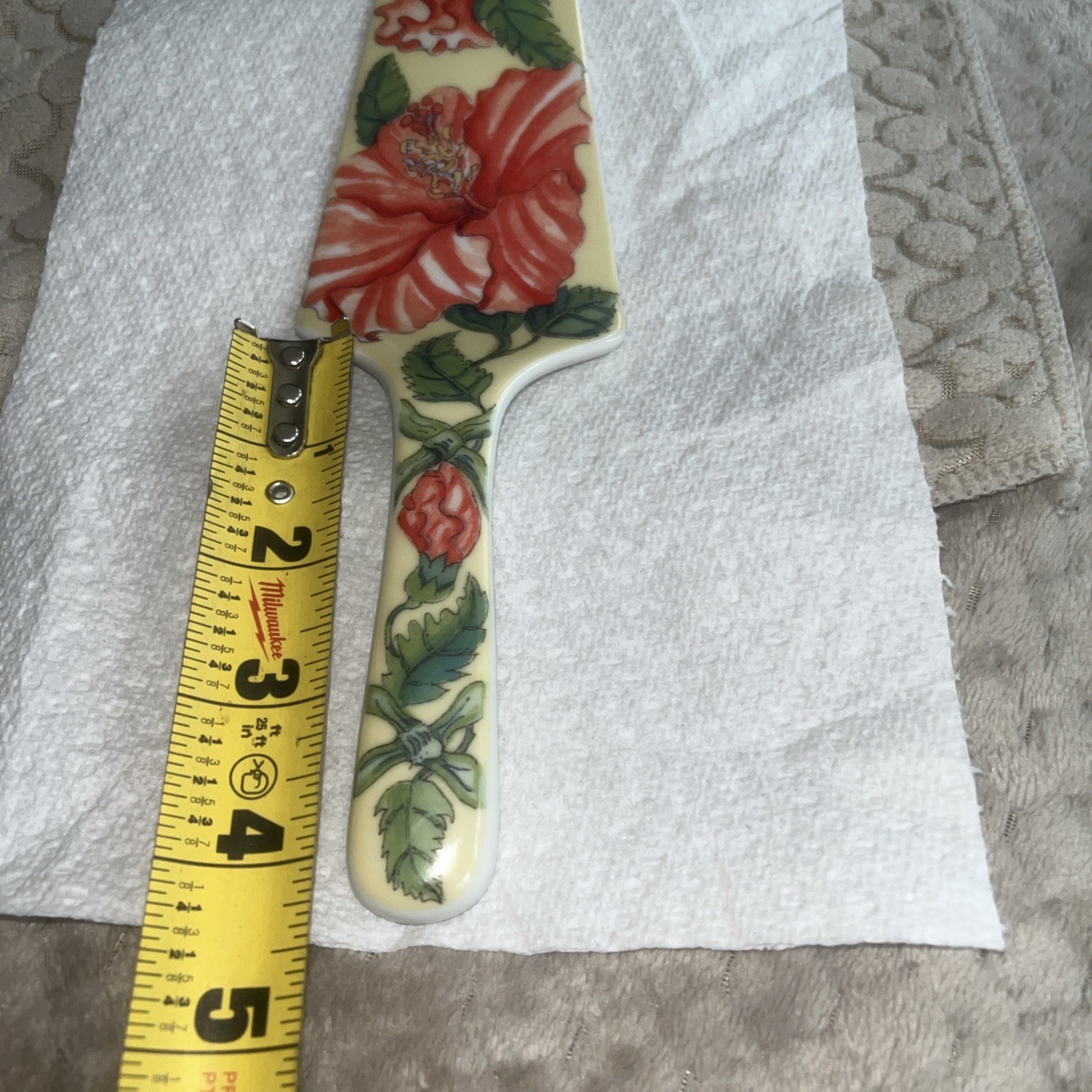 ANDREA BY SADEK HUMMINGBIRD COLLECTION 10″ CAKE PIE SERVER Made in Japan READ