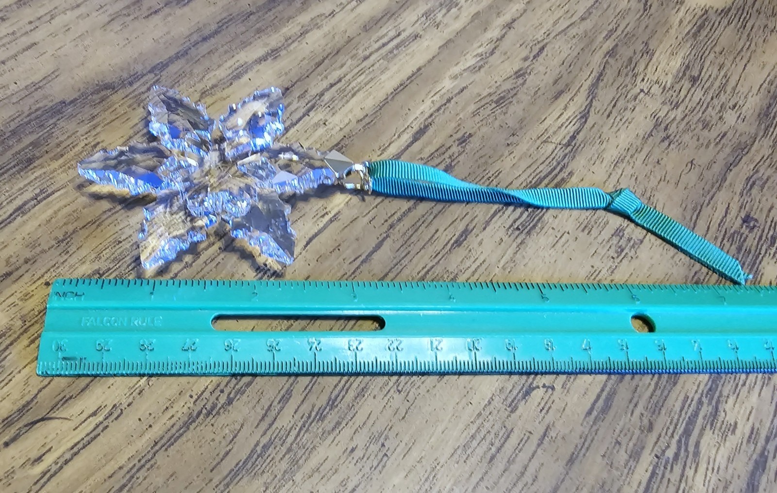 ❄️ Swarovski Crystal 2024 A.E., Large, Winter Snowflake Ornament, w/ Ribbon, NIB
