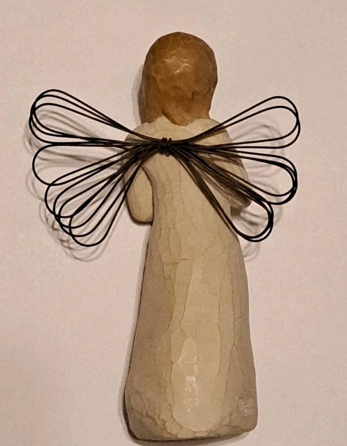 WILLOW TREE DEMDACO by SUSAN LORDI “ANGEL of REMEMBRANCE” 2001 NO BOX 5 in.