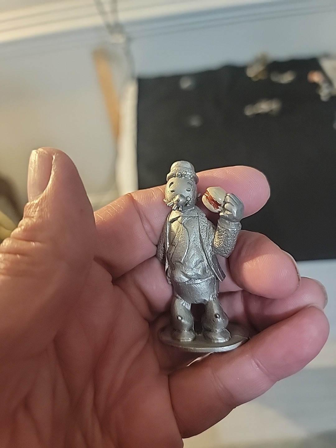 1980 KFS Spoontiques Pewter “Wimpy” Figurine from POPEYE