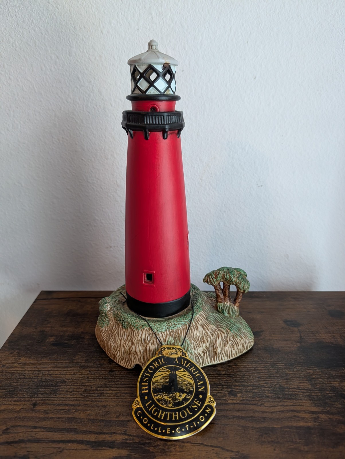 1994 Geo. Z. Lefton Jupiter Inlet lighthouse figurine from the “Historic…