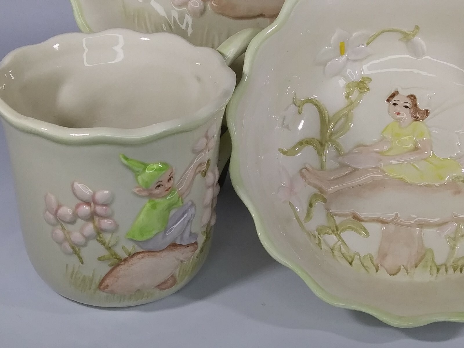 J.WILLFRED/CHARLES SADEK ENCHANTED WOODS PORCELAIN TEA SET