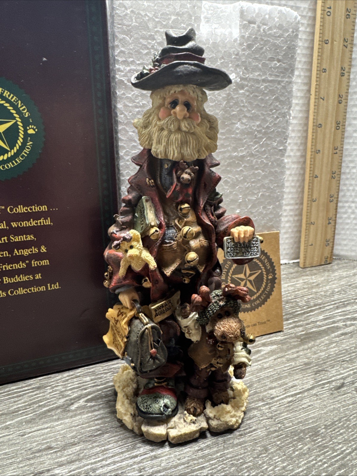 Boyds Bears & Friends Execunick The First Global Business Man Santa #28002