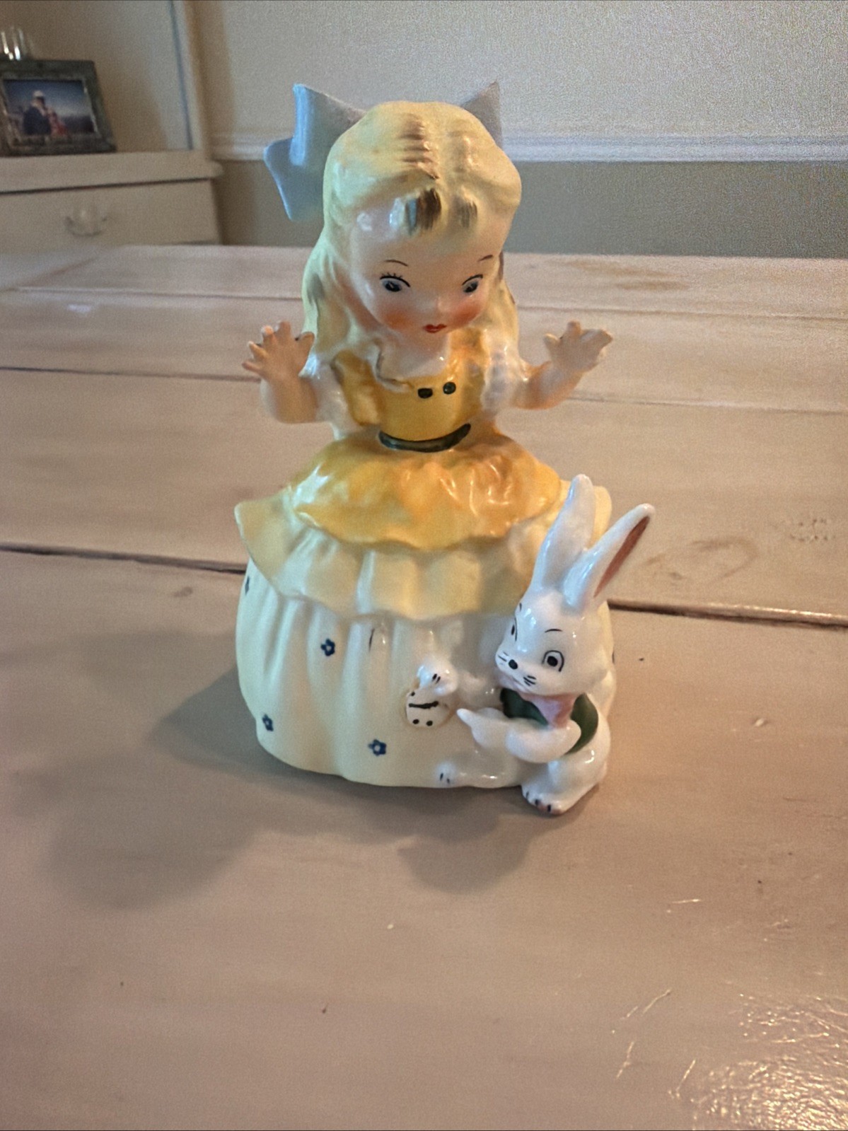 Vintage 1956 Napco Alice in Wonderland Rabbit Japan