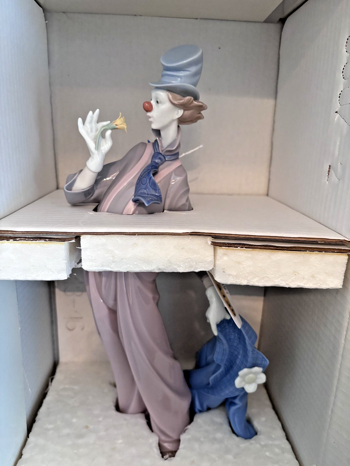 Lladro Porcelain Figurine 6507 A Mile of Style Clown Complete w Box & MINT 13″