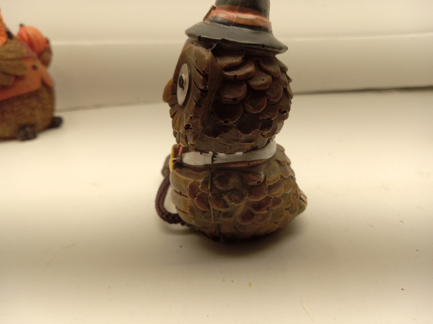 Thanksgiving 4 inch Resin Owl Figurines – Lot of 5 – Pumpkin, Pilgrim, Fall