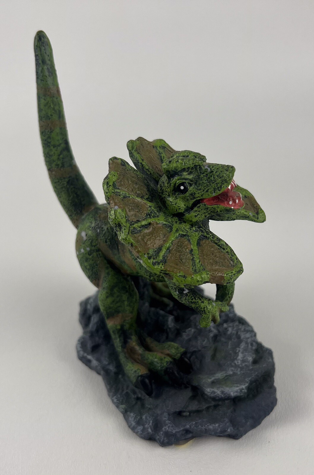 Dilophosaurus Dinosaur Figurine Model Realistic Figure