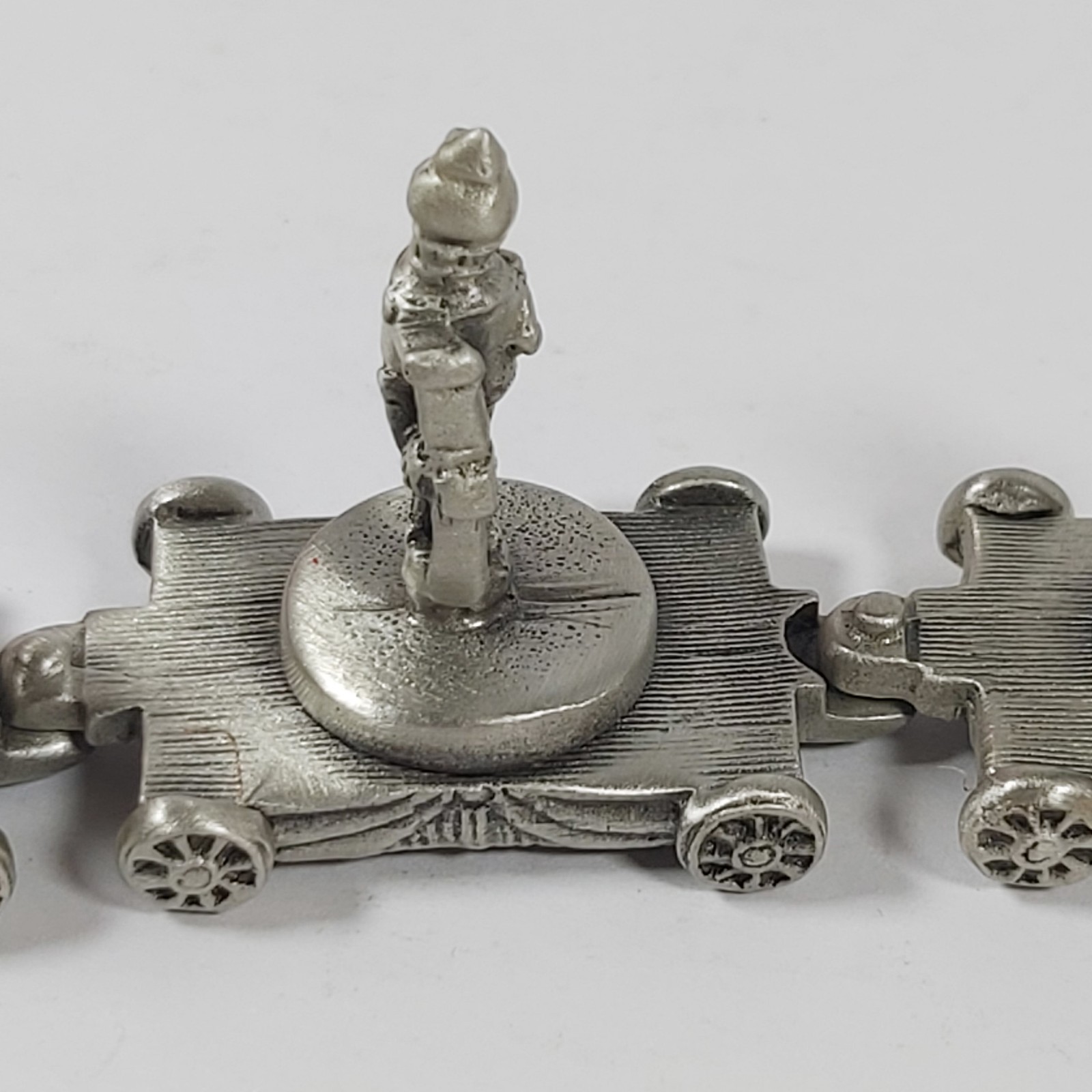 Wizard Of Oz Miniature 6 Piece Pewter Train Set L. Frank Baum Family Trust