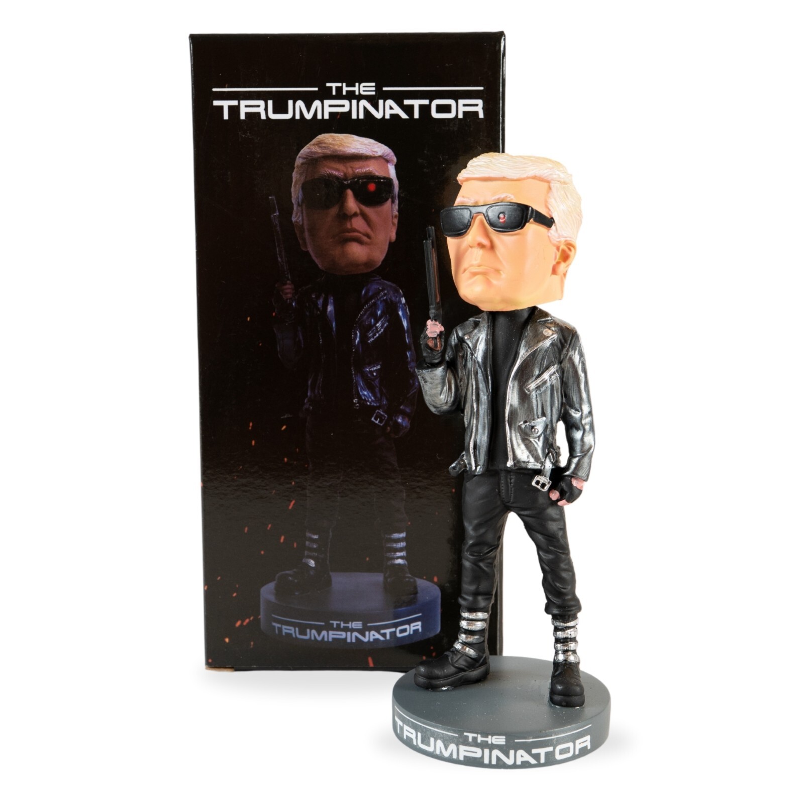 Trumpinator Bobblehead Trump Terminator 7″ Action Figure Painted Collectible