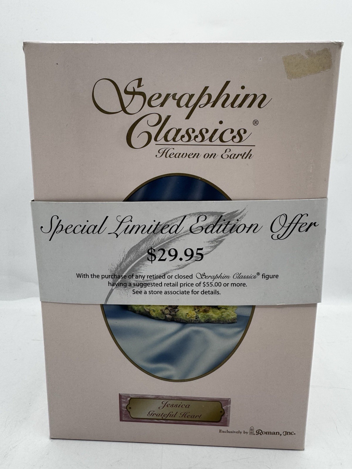 Seraphim Classics Angels 2001 Jessica “Grateful Heart” Angel Figurine # 84317
