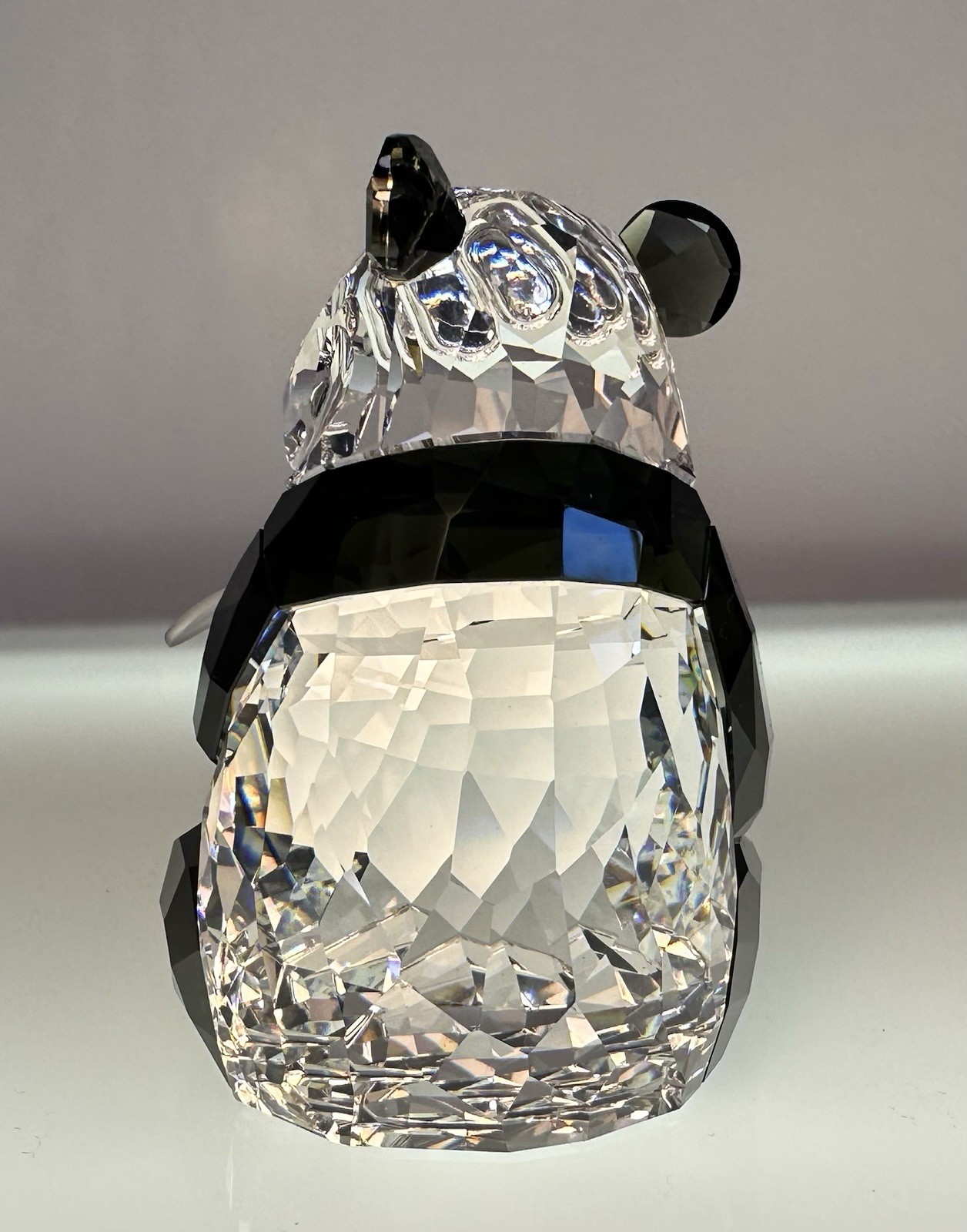 Swarovski Crystal SCS Annual Edition 2008 Pandas Endangered Wildlife, Box & COA