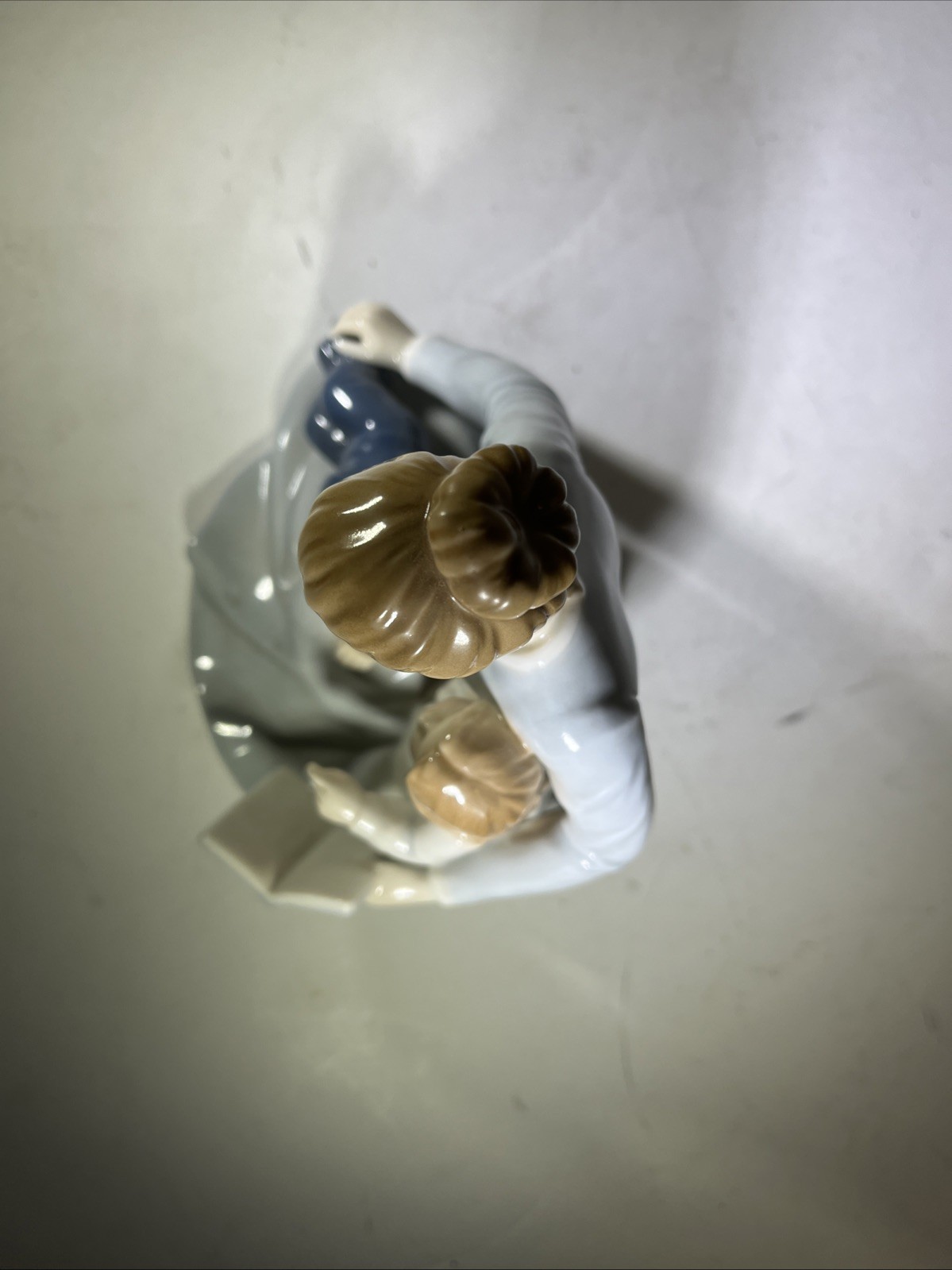 A Mother’s Touch Porcelain Figurine from Avon 1984 Mother With Two Children