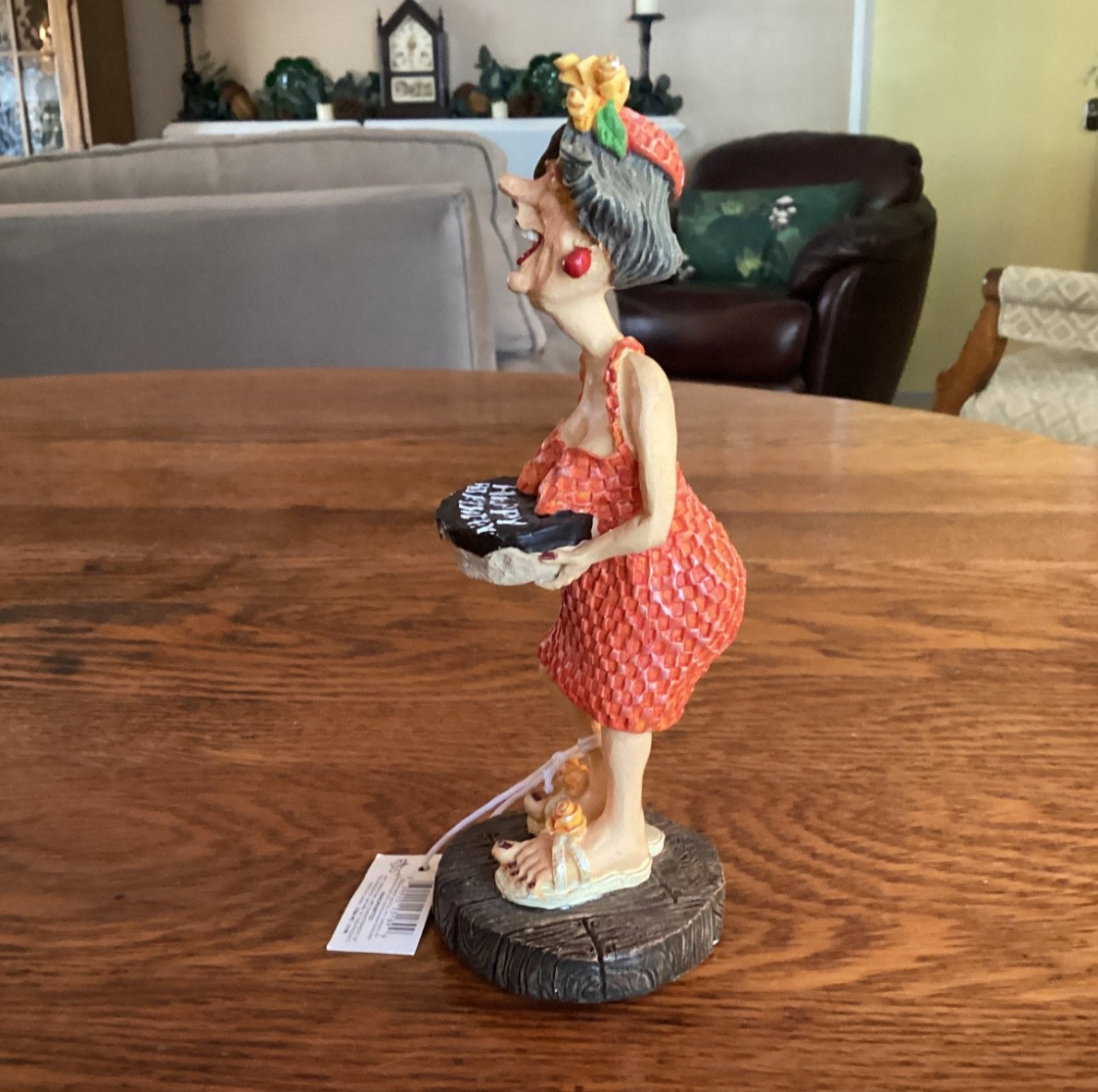 Russ Berrie & Co., Inc. Doug Harris Fun Happy Birthday Ceramic Figurine #13189