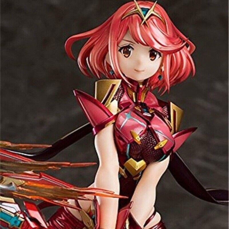 27cm Xenoblade Chronicles 2 Mythra Pyra PVC Action Figure Anime Statue Doll Toy
