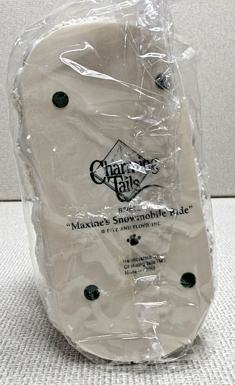 Charming Tails “Maxine’s Snowmobile Ride” – Item 87/612 – Fitz & Floyd
