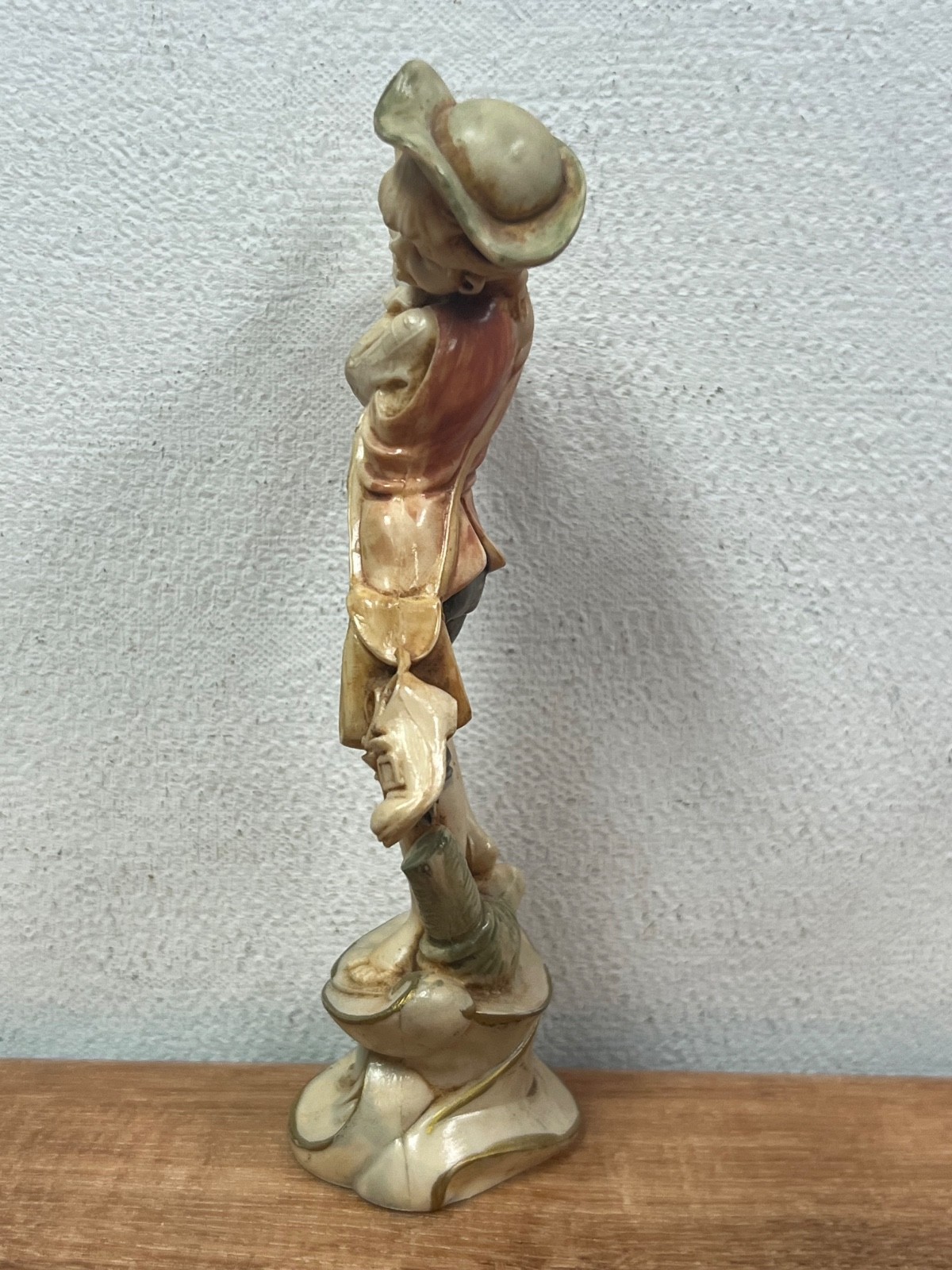 Fontanini Boy with Flute 279 Spider Mark 6″ Inch VTG Collectible Figurine