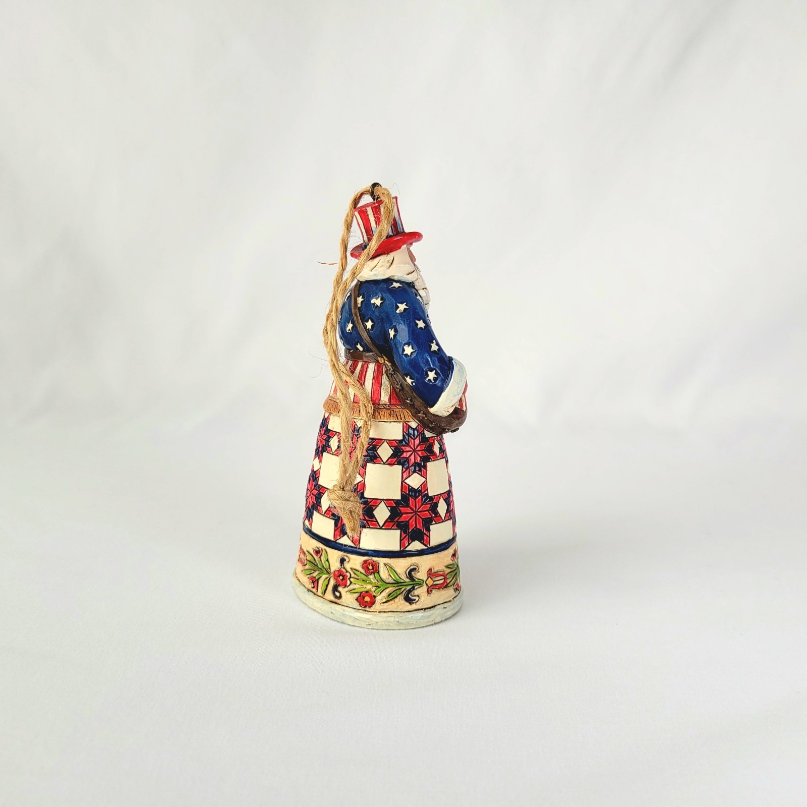 Jim Shore Heartwood American Santa Perfectly Festive In All 50 States Patriotic